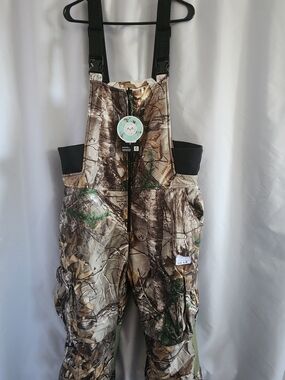 🔴NEW TAGS ON🔴 Realtree Camo Bib Overalls - Yukon Gear ✴️***Reversible***✴️